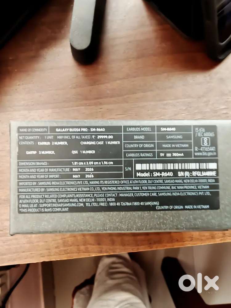 Samsung Buds 4 Pro (1.5 months old) New Like
