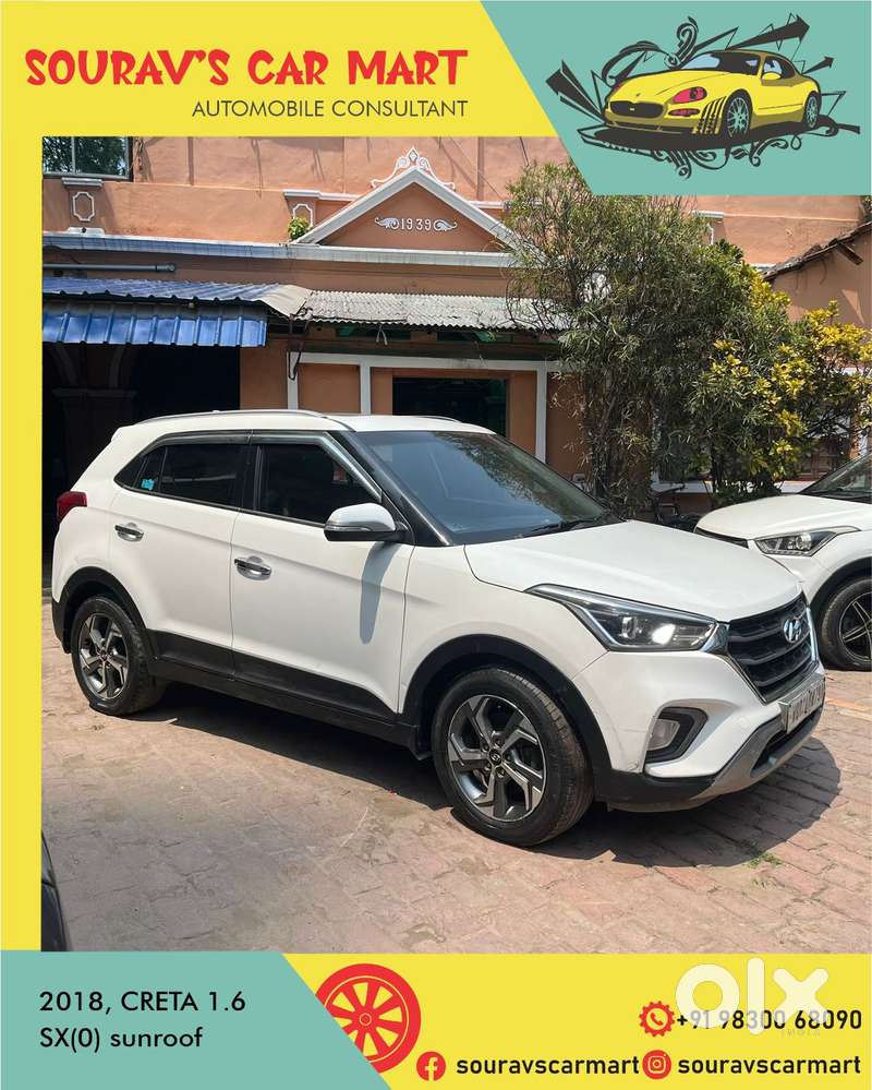 Hyundai Creta 1.6 Sx Plus, 2018, Petrol