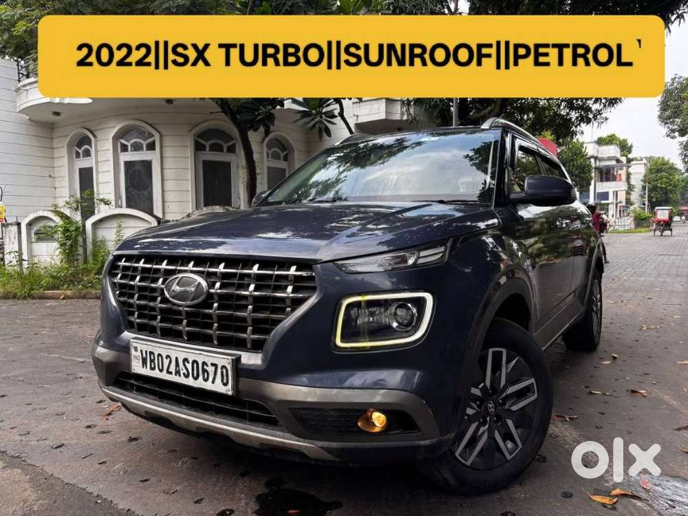 Hyundai Venue Sx Turbo, 2022, Petrol