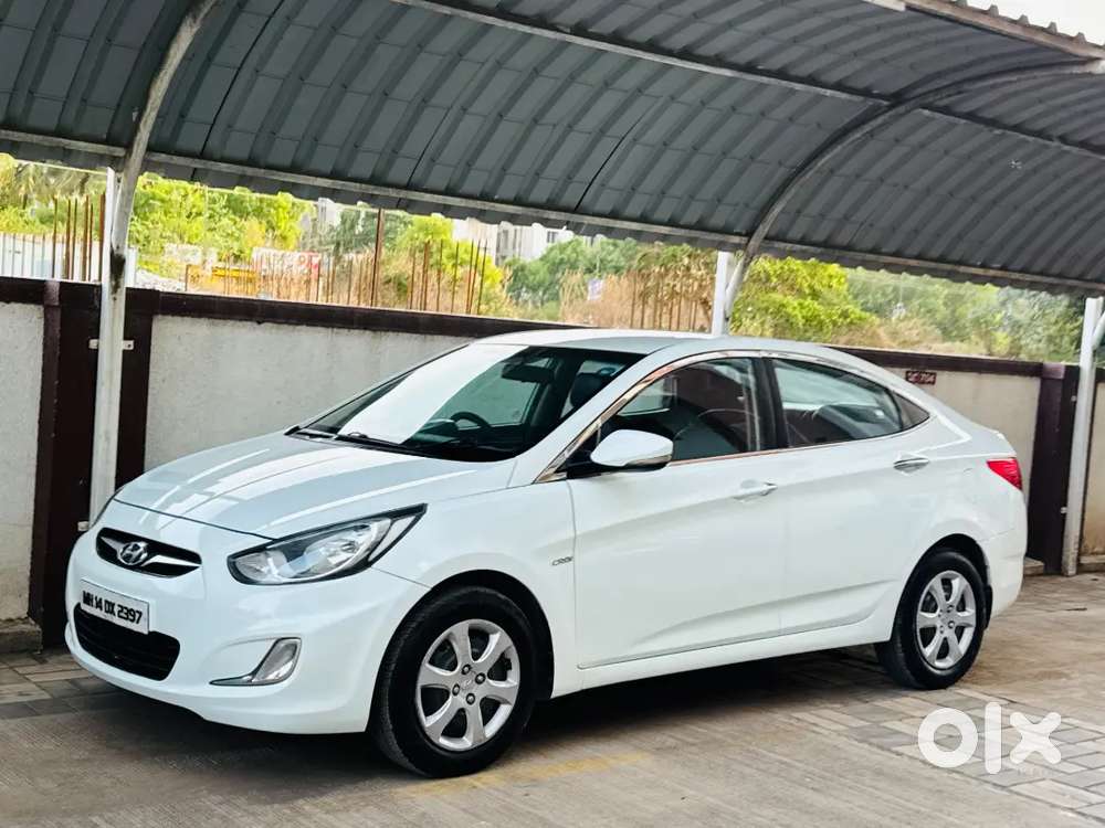 Hyundai Verna Crdi 2013 1st Owner 83710 Km 395000 Negotiable With Tran