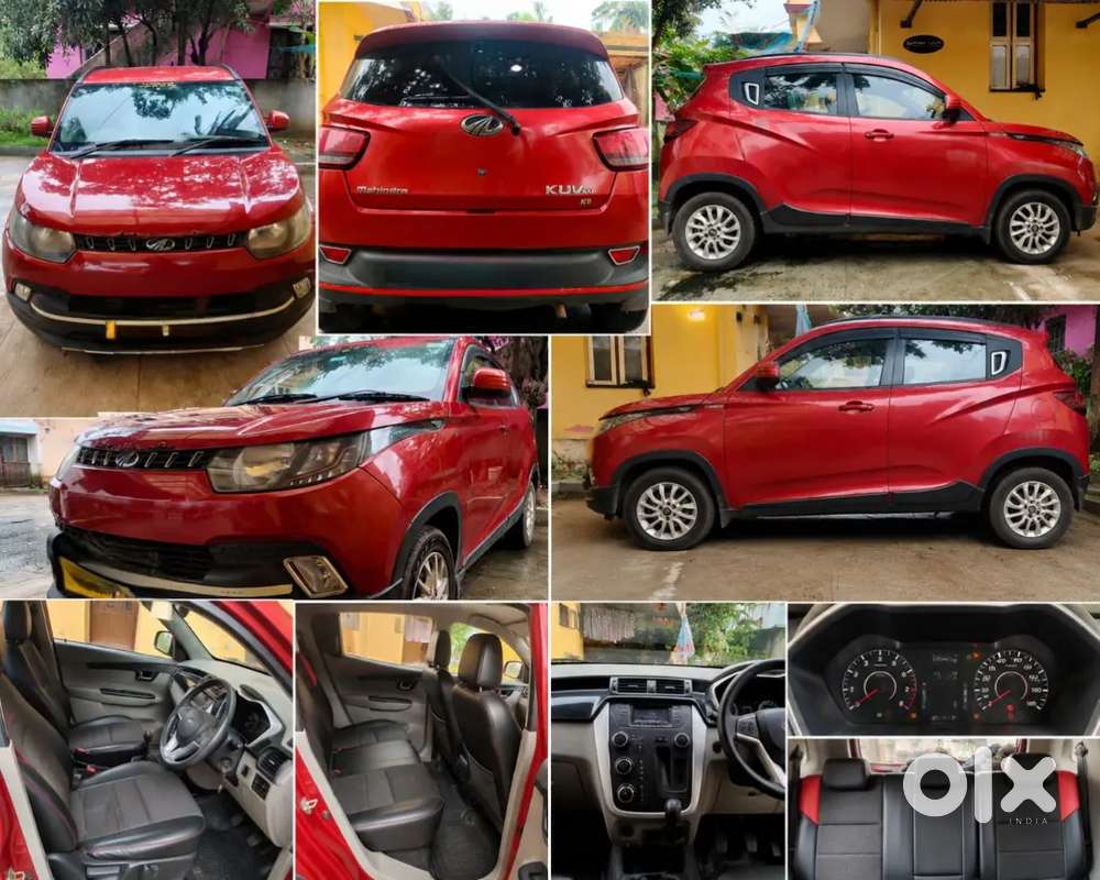 Mahindra Kuv100 Yellow Borad
