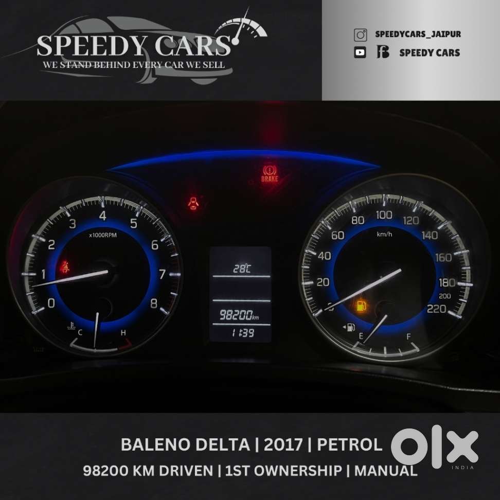 Maruti Suzuki Baleno 1.2 Delta, 2017, Petrol