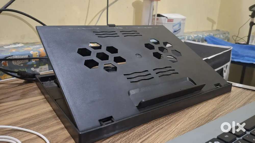 Laptop Cooling stand with Mouse pad and phone stand