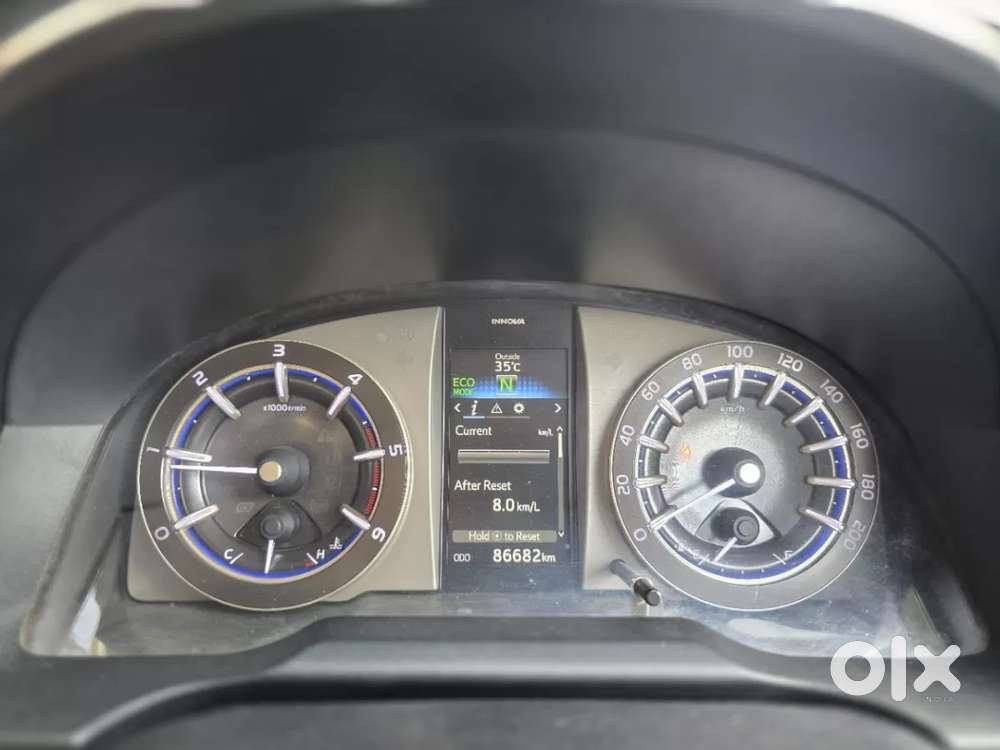 Toyota Innova Crysta 2.8 Zx At 7 Seater, 2019, Diesel