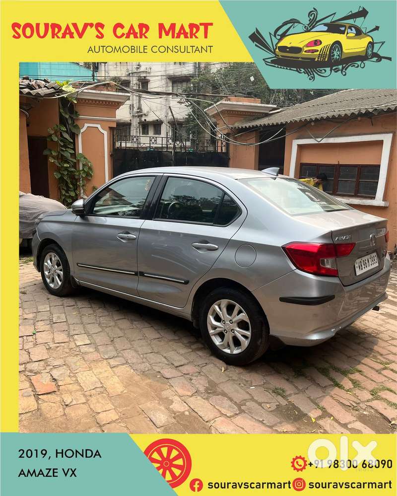 Honda Amaze Vx 1.2 Petrol Mt, 2019, Petrol
