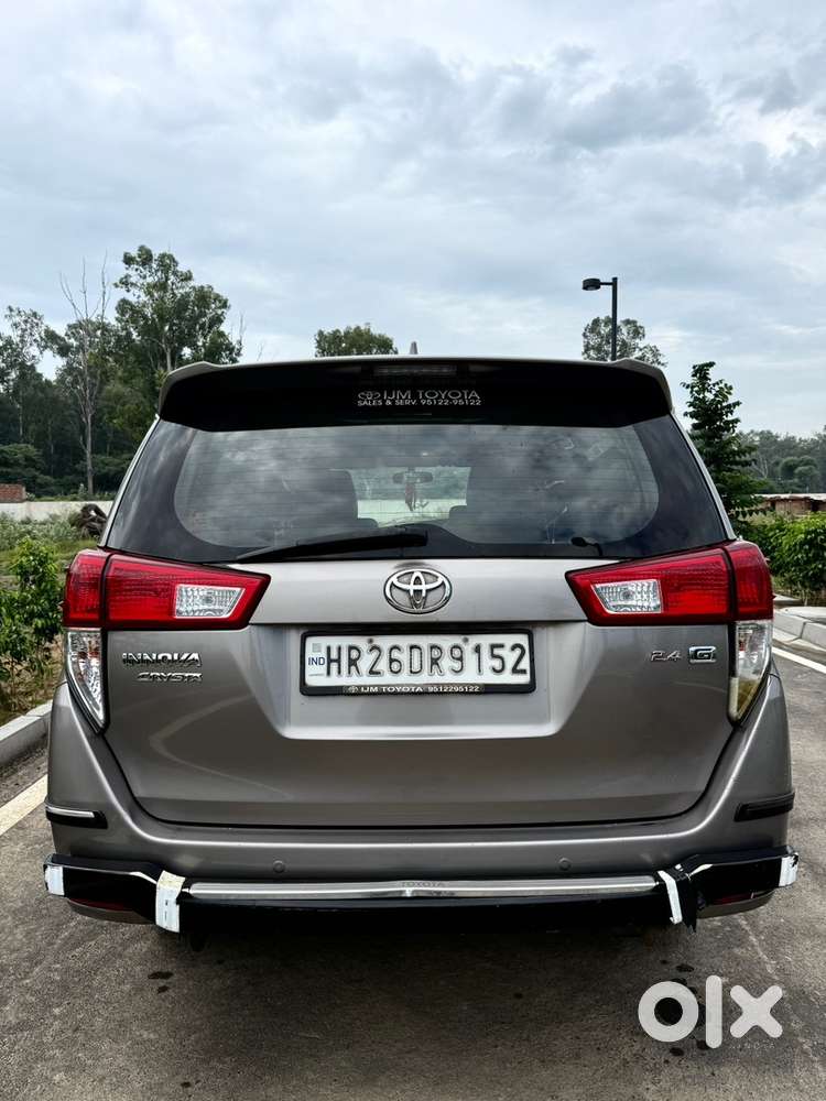 Toyota Innova Crysta 2018 Diesel Manual
