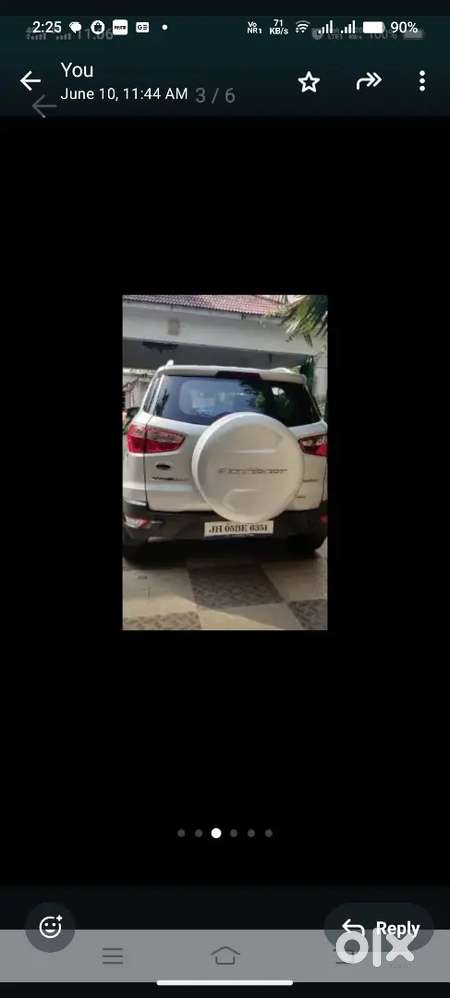 Ford Ecosport Well Maintained Showroom Condition Original Paint