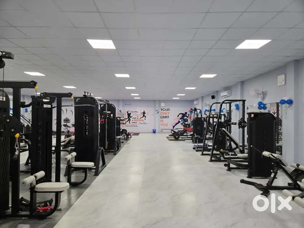 Commercial gym setup
