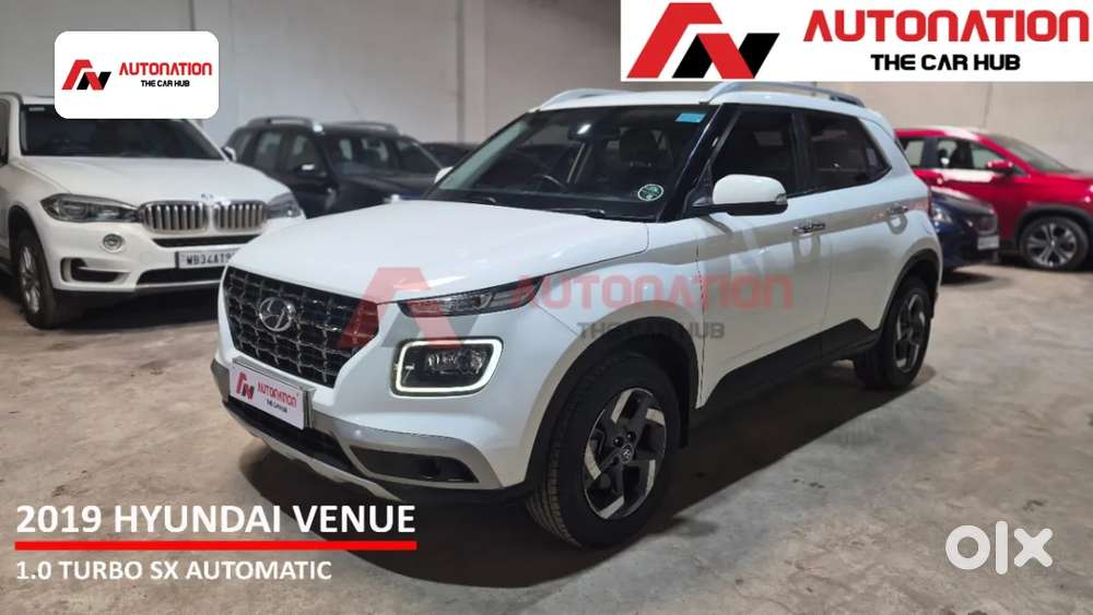 Hyundai Venue 1.0 Sx (o) Turbo Dct, 2019, Petrol