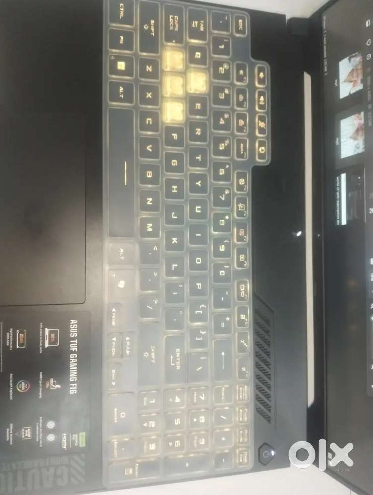 Keyboard Guard for Asus tuf f16