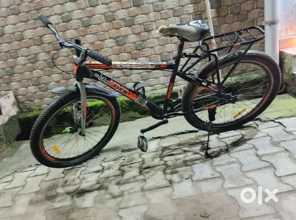 Black and red colour with some tattoo in good condition