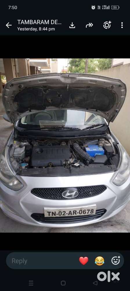 Hyundai Verna Fluidic 1.6 Crdi Sx Opt, 2011, Diesel