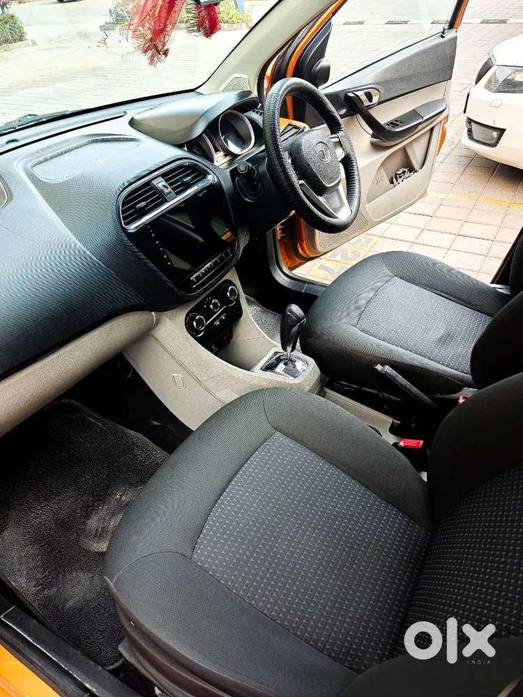Tata Tiago 2018 Xza In Sunburst Orange With First Party Insurance