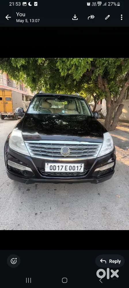 Mahindra Ssangyong Rexton 2014 Diesel 100000 Km Driven