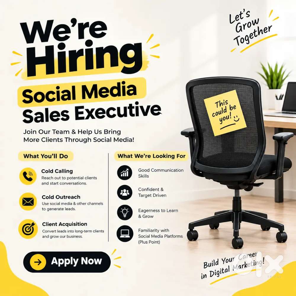 WORK FROM HOME .      SALES EXECUTIVE FOR SOCIAL MEDIA MANAGEMENT