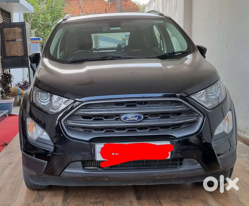 Ford Ecosport 2022 Diesel Well Maintained, Black Colour