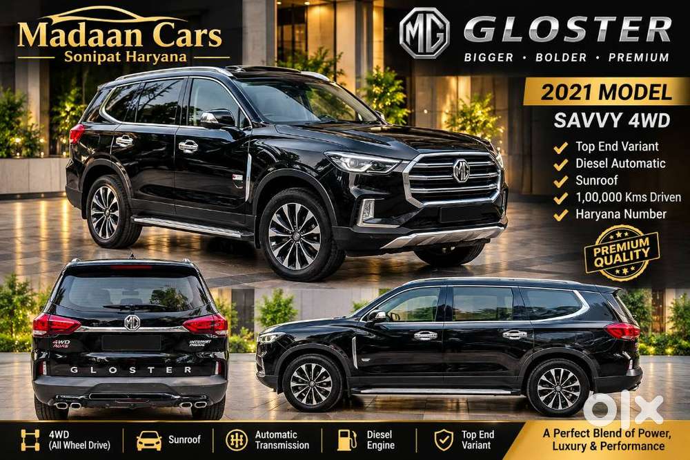 Mg Gloster Blackstorm 7 Str 2.0 Twin Turbo 4wd, 2021, Diesel