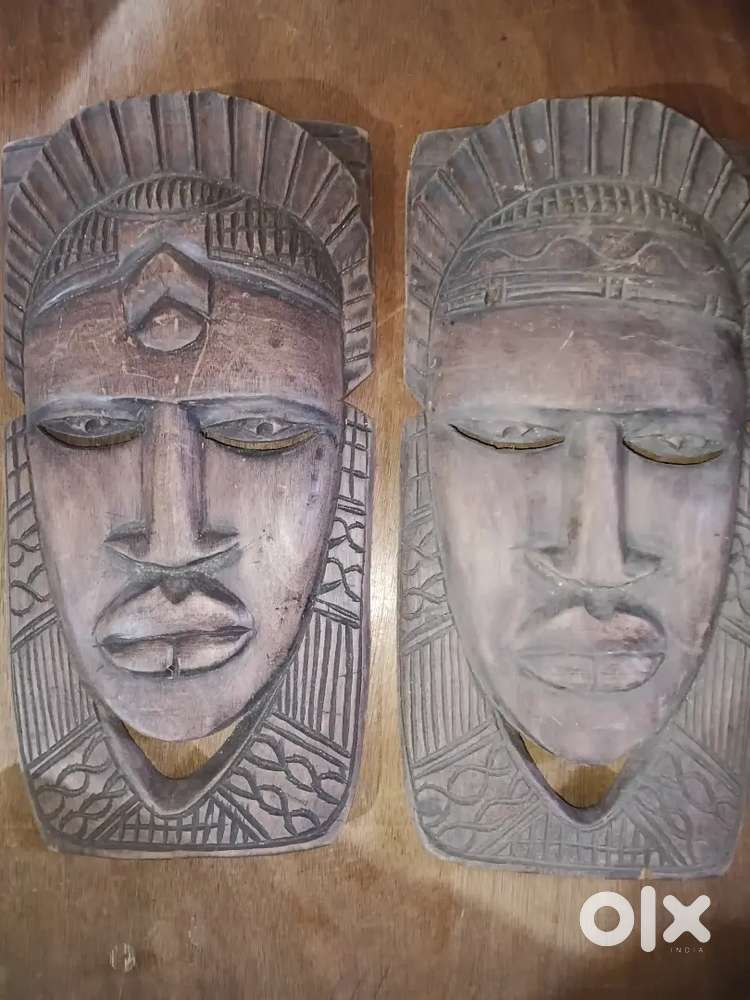 vintage hand-carved wooden