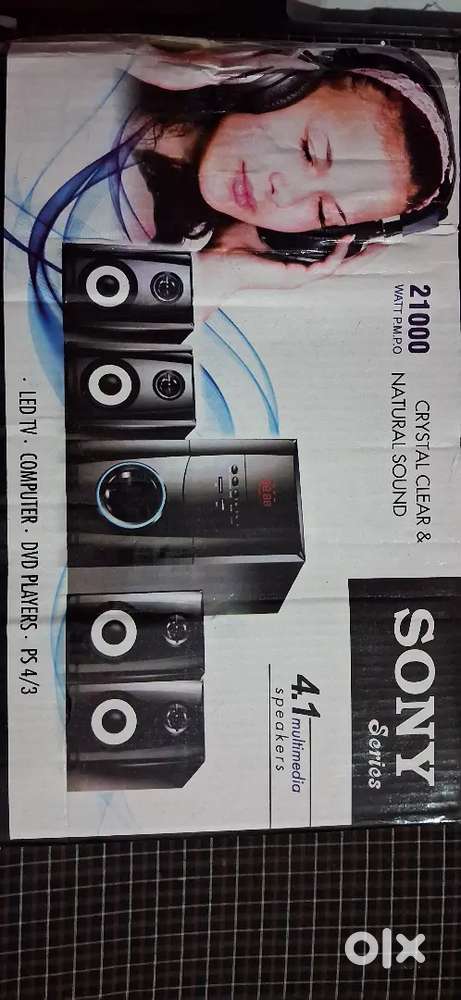 Sony home theater 4.1 multimedia speaker