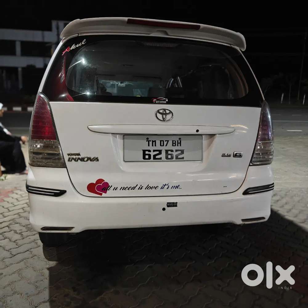 Toyota Innova 2010 Diesel Manual With 360000 Km Driven