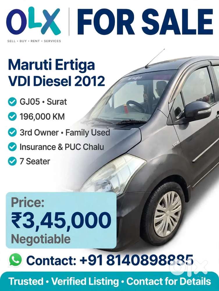 Maruti Suzuki Ertiga Vdi 2012 -7sea
