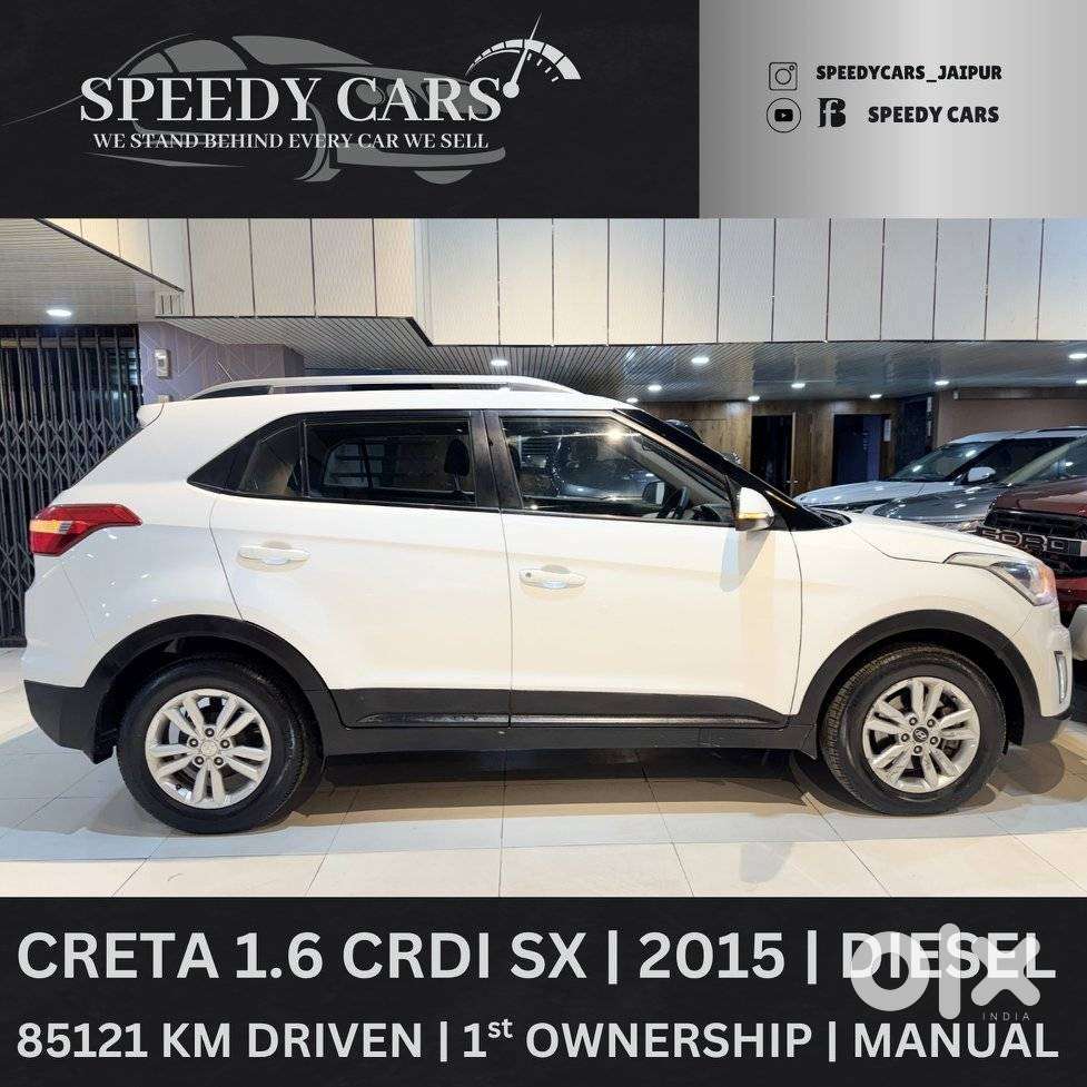 Hyundai Creta 1.6 Crdi Sx, 2015, Diesel