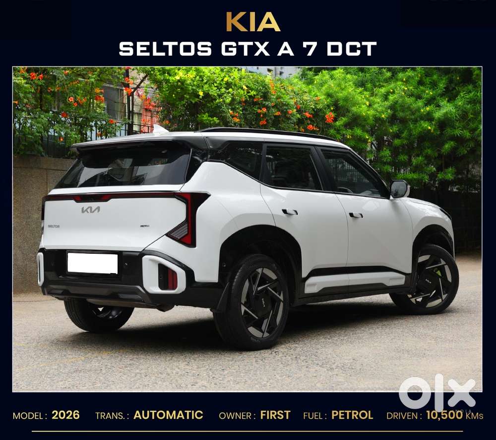 Kia Seltos Gtx Plus 1.5 Turbo Petrol Dct, 2026, Petrol
