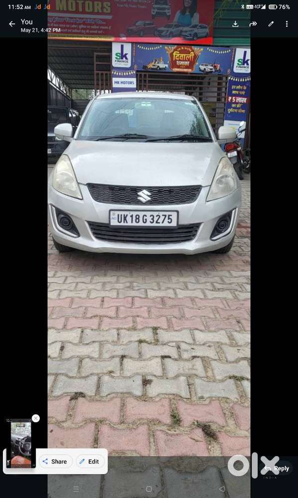 Maruti Suzuki Swift, 2017, Cng & Hybrids