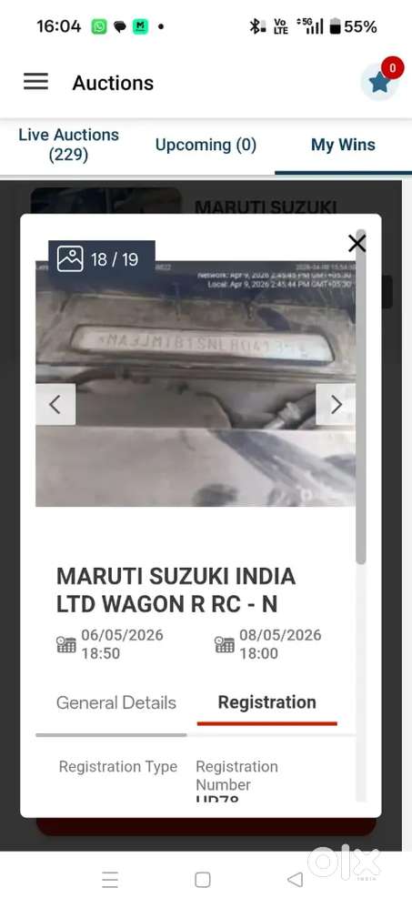 Maruti Suzuki Wagon R Flex Fuel 2022 Cng & Hybrids 10000 Km Driven