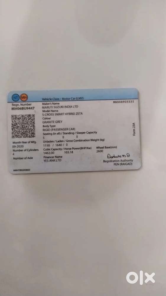 Maruti Suzuki S-cross 2020 Petrol Samrt Hybrid