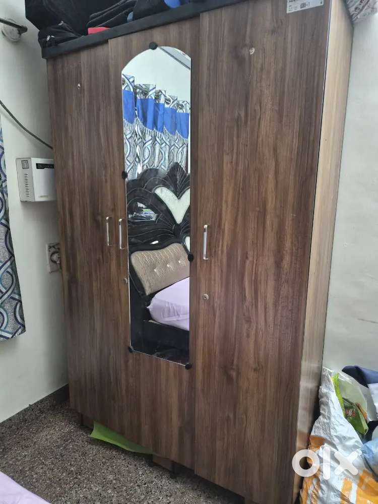 1 year old wooden cupboard