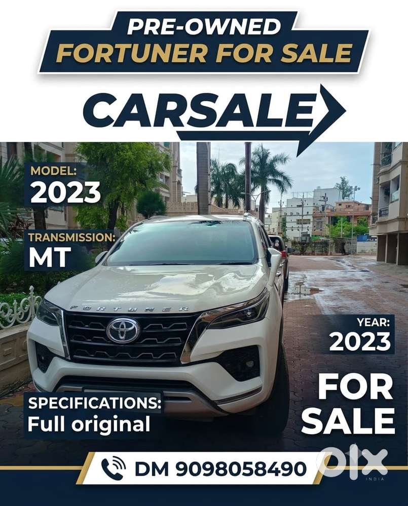 Toyota Fortuner 4x2 Mt 2.8 Diesel, 2023, Diesel