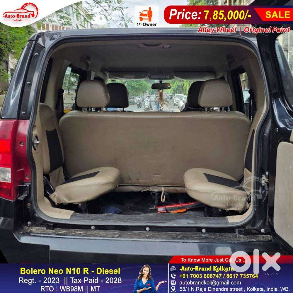 Mahindra Bolero Neo N10 (r), 2023, Diesel