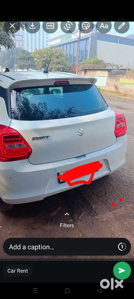 Maruti Suzuki Swift 2023 Cng & Patrol Company Fit 45500 Km Driven