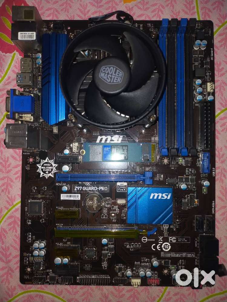 MSI Z97 GUARD-PRO Intel Socket 1150 Motherboard Computer