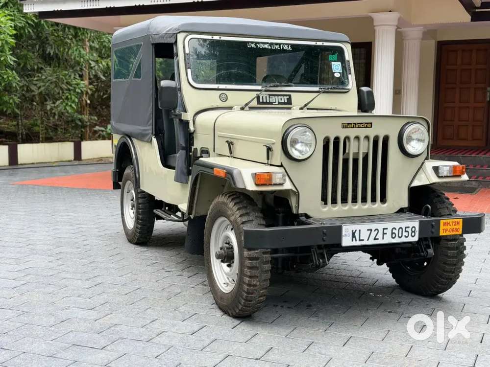 2008 Register Mahindra Major Jeep 4*4 Turbo New Work Paper