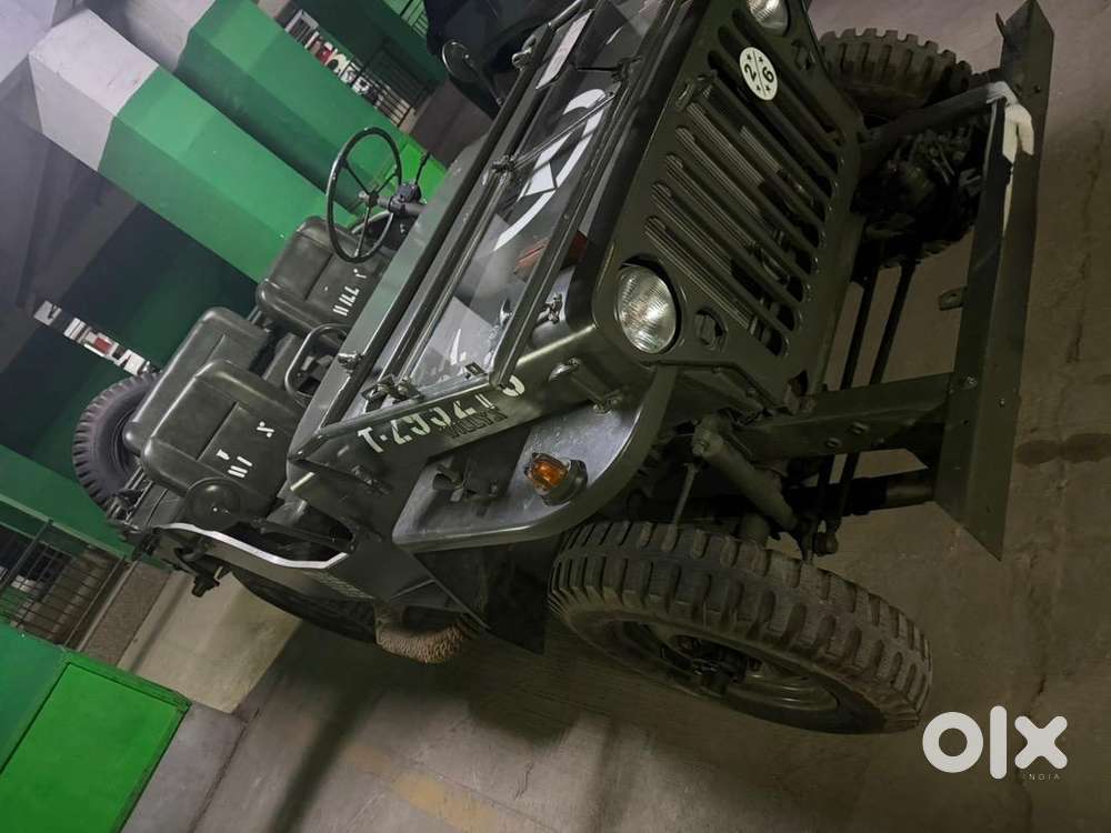 Army Jeep Original Body New Mahindra Di Diesel Engine Left Hand Drive