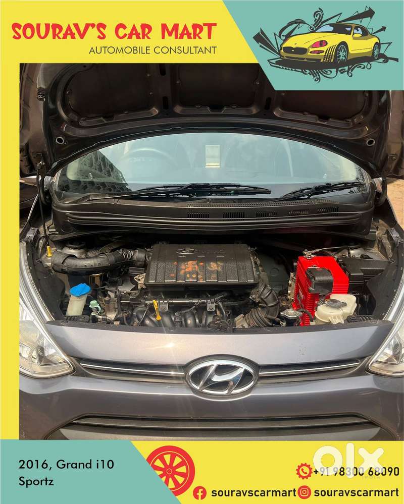 Hyundai Grand I10 2013-2016 Sportz, 2016, Petrol