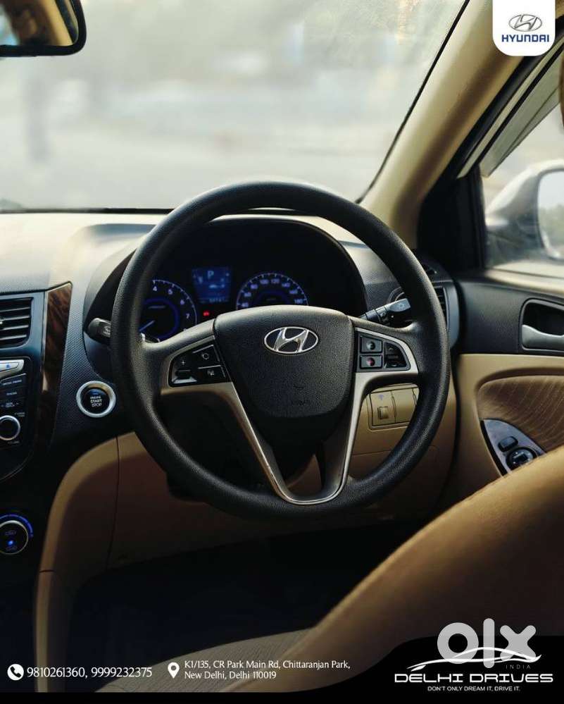 Hyundai Verna Vtvt 1.6 At Sx Option, 2015, Petrol