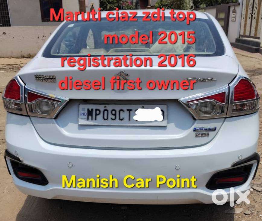 Maruti Suzuki Ciaz 2014-2017 Rs Zdi Plus Shvs, 2015, Diesel