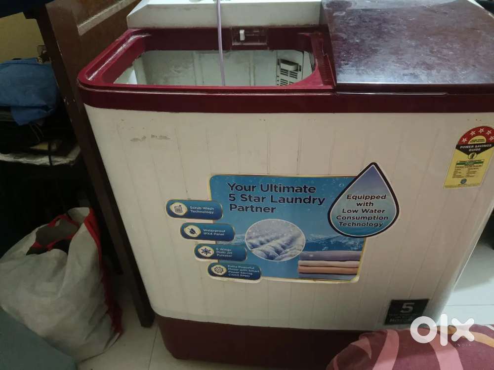 TCL 7 Kg Semi Automatic Washing Machine - Good Condition