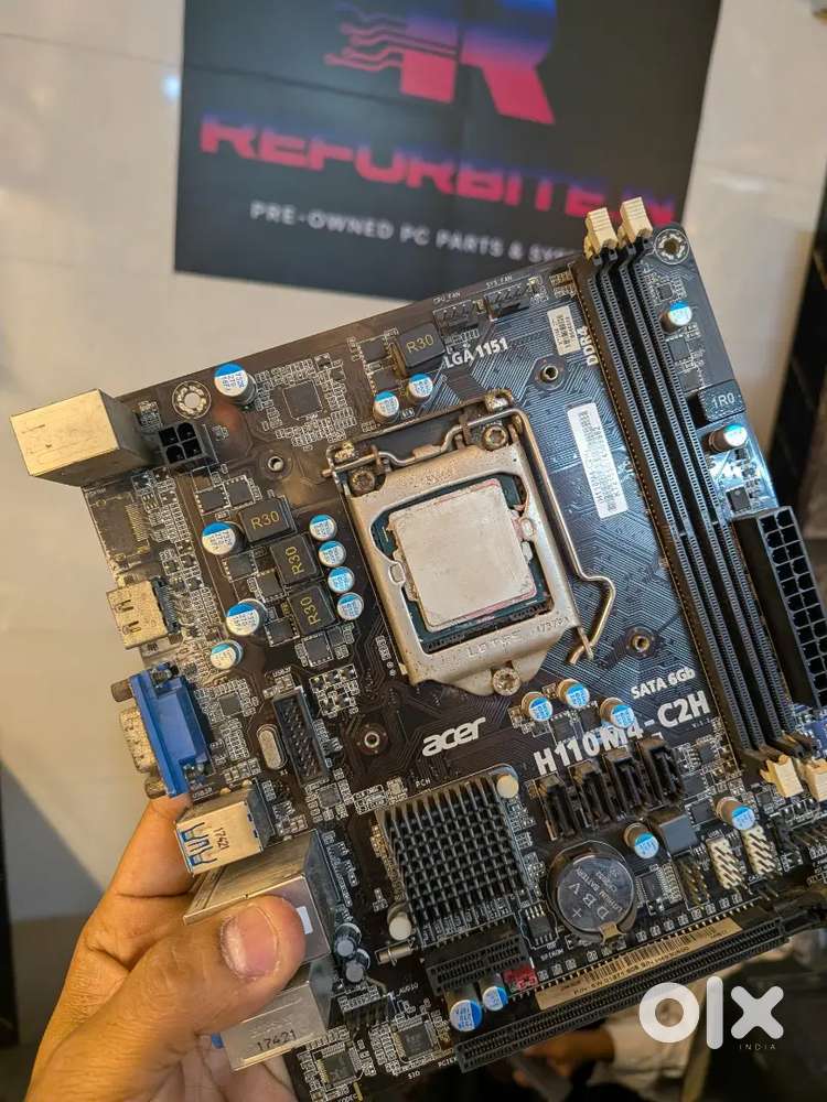 Intel i5 6th gen + H110 Acer Motherboard processor combo For PC desk