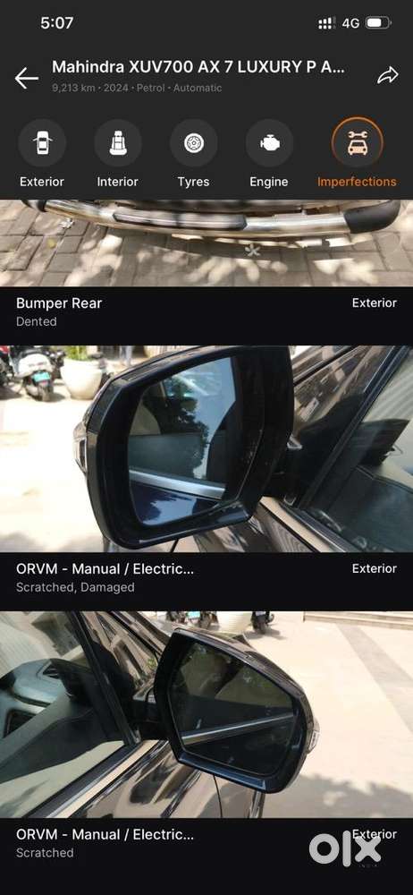 Mahindra Xuv700 2024 Petrol 9345 Km Driven
