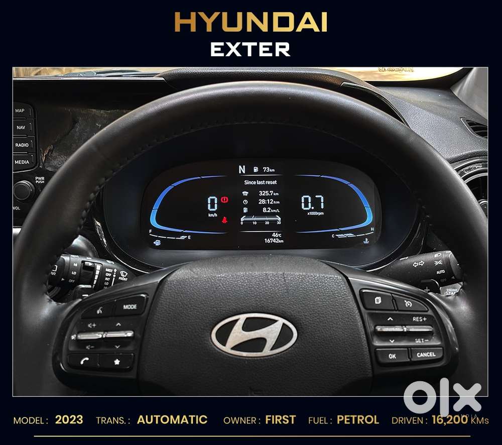 Hyundai Exter Sx (o) 1.2 Amt, 2023, Petrol