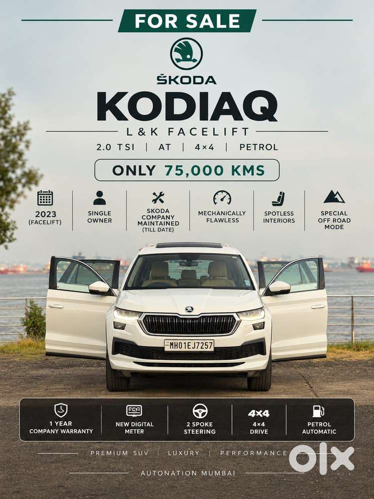 Skoda Kodiaq 2.0 L&k Tsi Dsg, 2023, Petrol