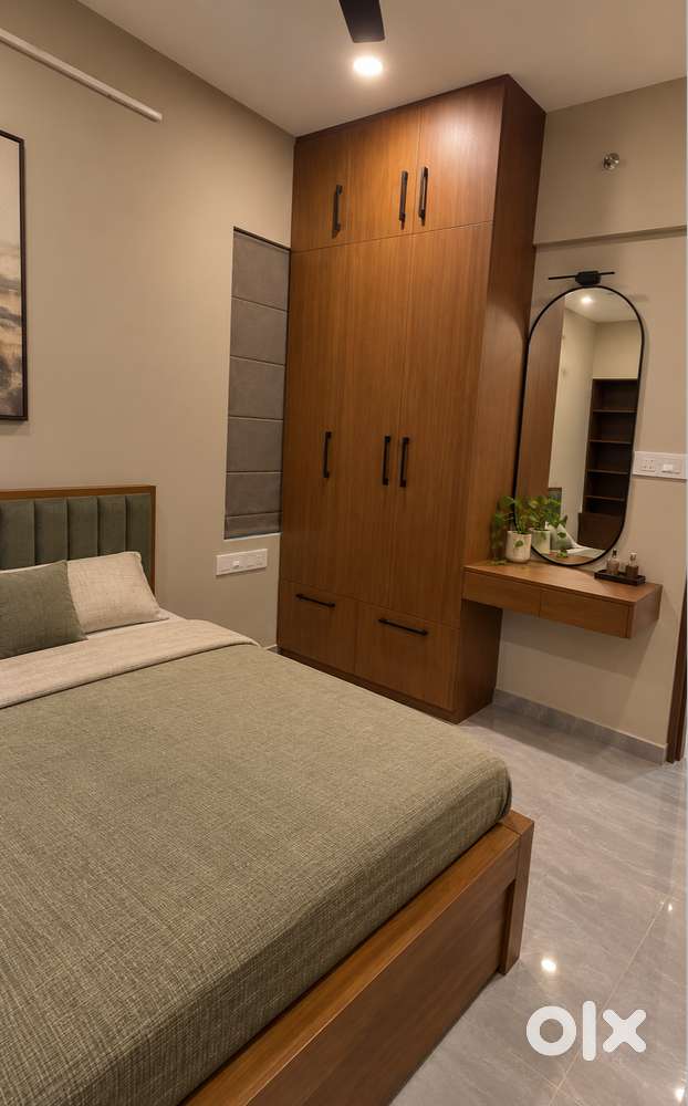 Brand-New 2 BHK Fully Furnished Flat for Rent at Pottammal, Calicut