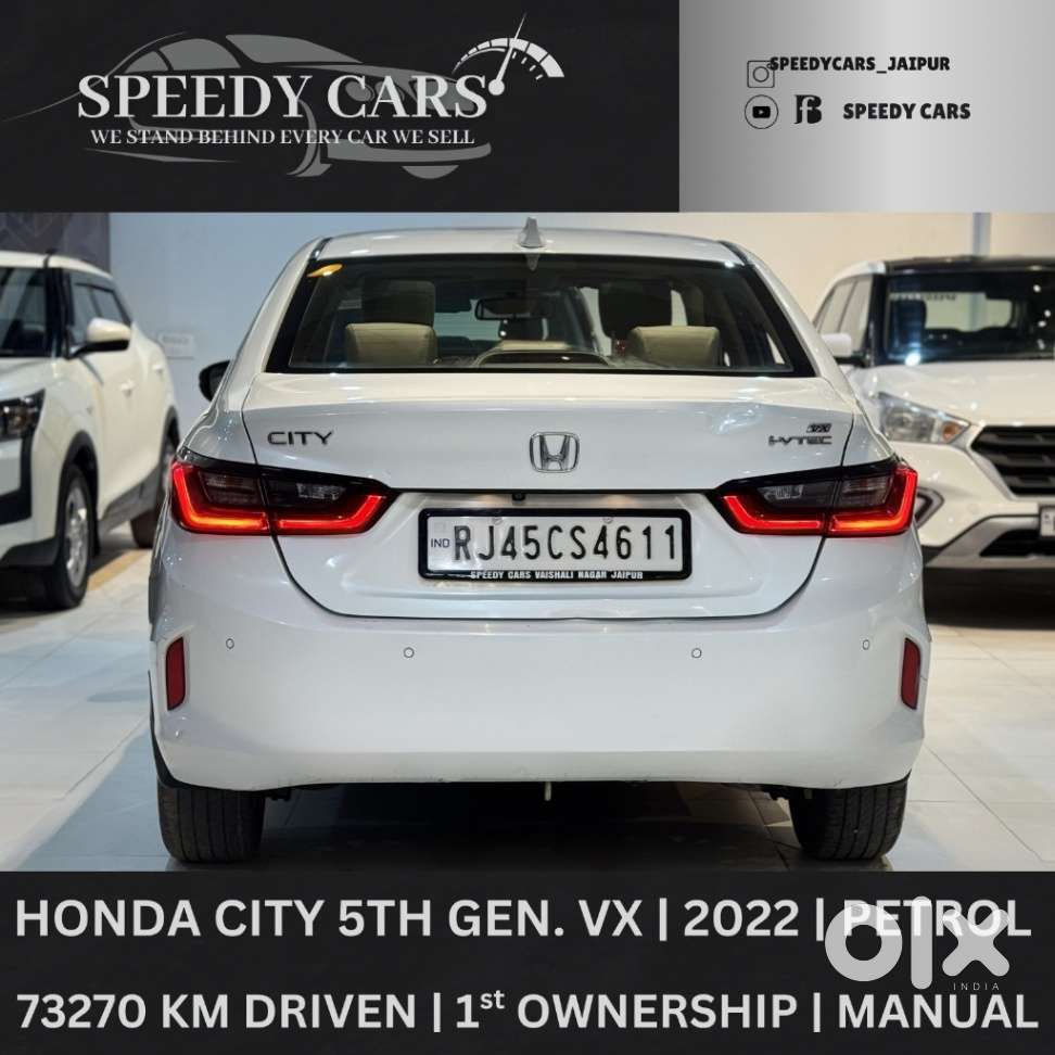 Honda City Vx Petrol Mt, 2022, Petrol