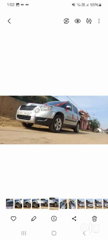 Skoda Yeti 2012 Diesel 150000 Km Driven