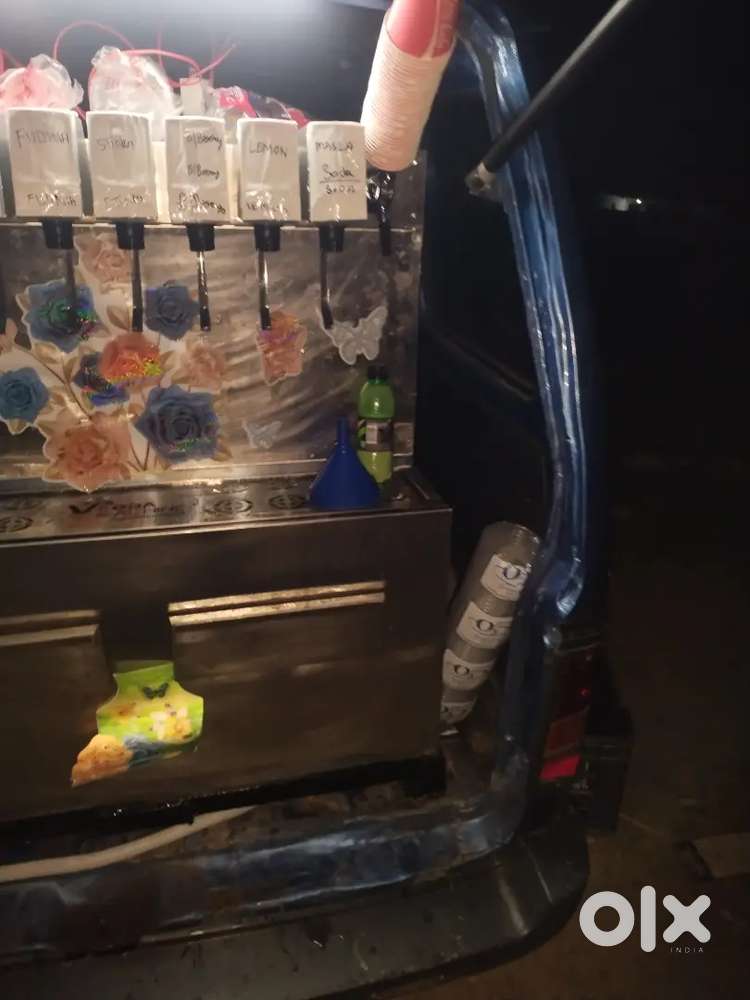 Soda Machine 8 Falavor 2025 Van 2006 Model  Life 2027 Tak