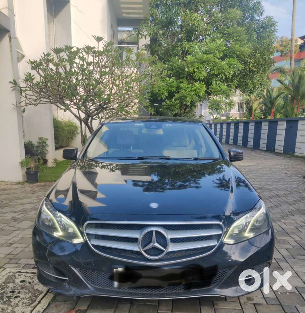 Owner Driven Black E Class Kerala Registration Mint Condition